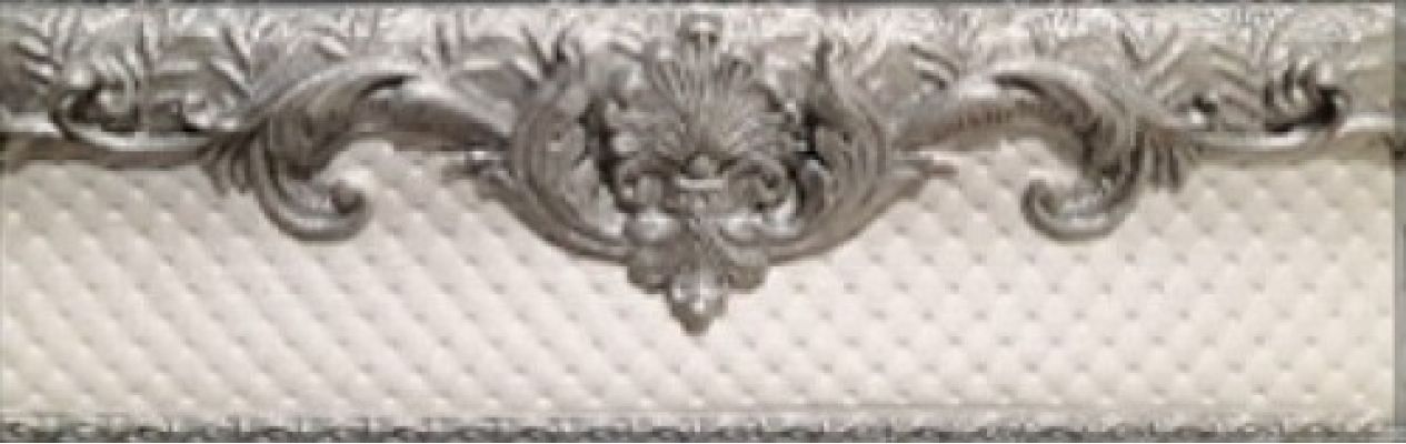 Cenefa Velazquez Gris 8x25