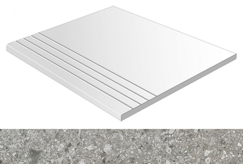 Ceppo di Gre peldano Cemento 60x60