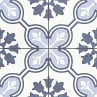 Chateau Blue Pre-Cut 45x45