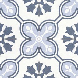 Chateau Blue Pre-Cut 45x45