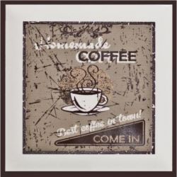Coffee Time Brown A 15*15