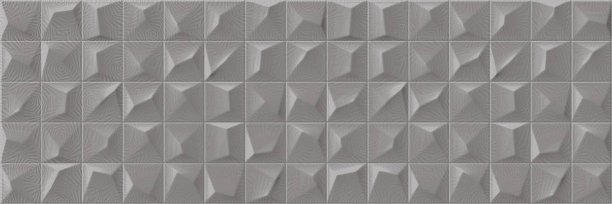 Cromatica Kleber Antracite Brillo 25x75