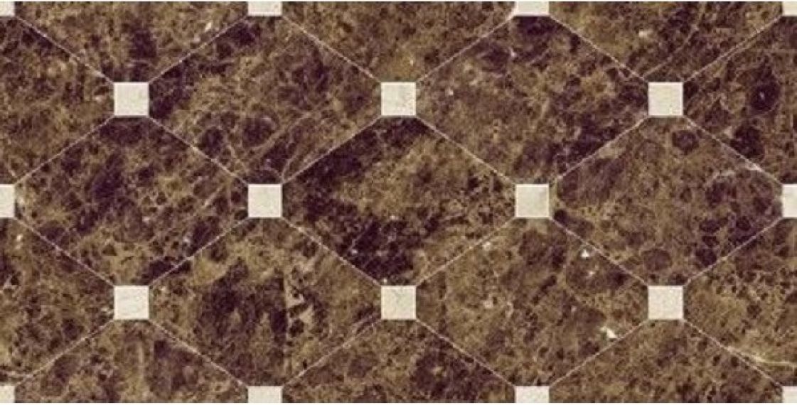 Crown Natural Marron 25x50