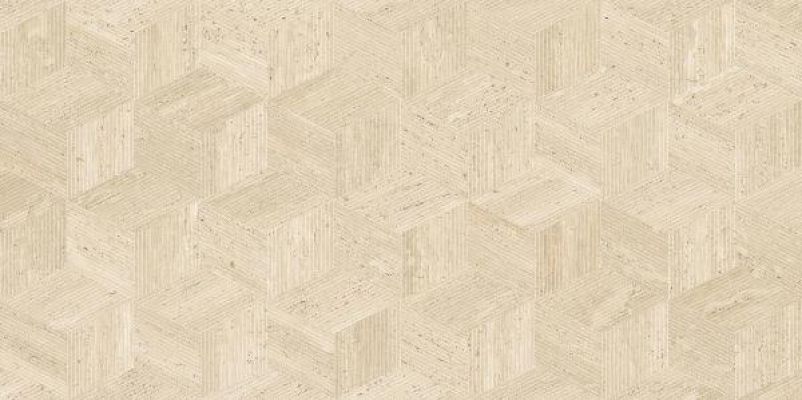 Cube Cream Nat 3D 60x120