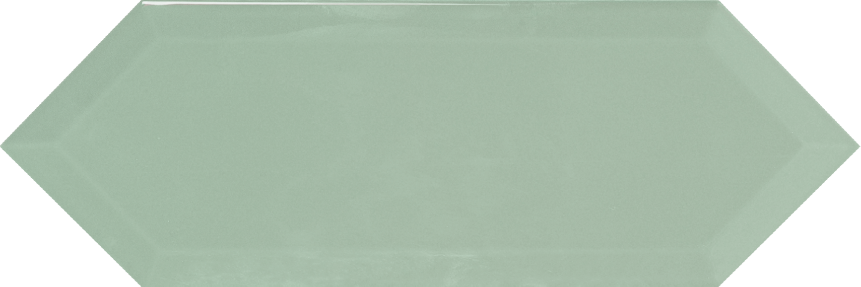 Cupidon Light Green Brillo Bisel 10х30