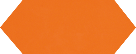 Cupidon Naranja Brillo Liso 10х30