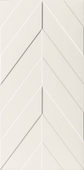 D730 4D Chevron White Matt 40х80