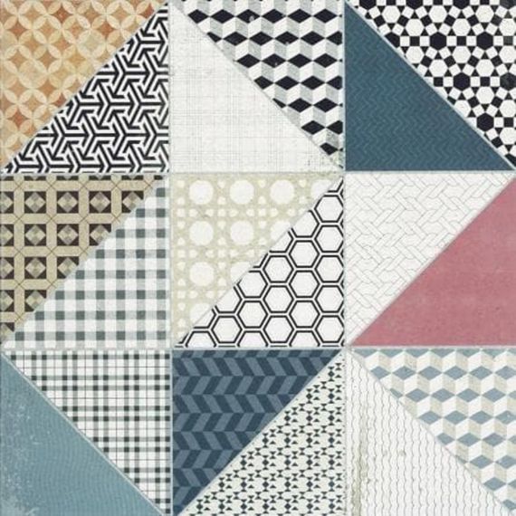 DAK4H659 Deco multicoloured 45x45