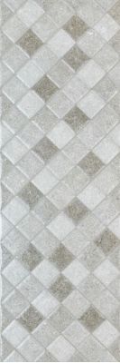 DAMASCO REL 02 CENIZA 25*75