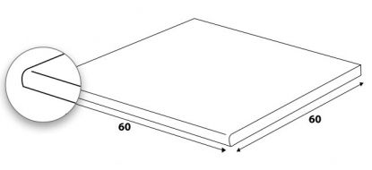 DCH66736 QUARZIT OUTDOOR brown 60x60