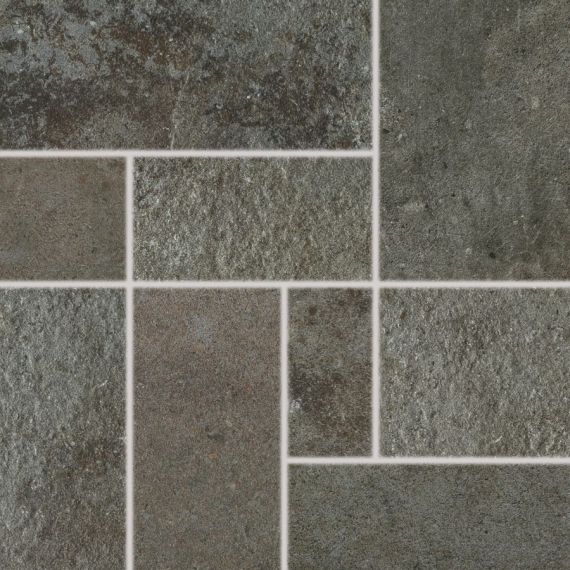 DDP34694 COMO Mosaic brown-black 30x30