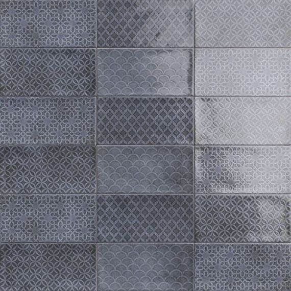DECOR CAMDEN AZURRO 10x20