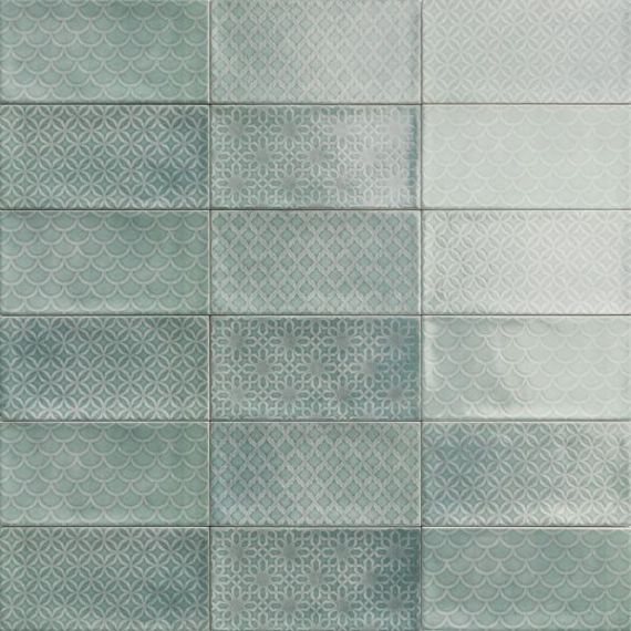 DECOR CAMDEN EMERALD 10x20