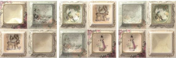 DECOR SHAPES 20*20 MIX
