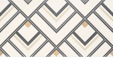 Dekor Bonella white 30.8x60.8