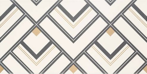 Dekor Bonella white 30.8x60.8
