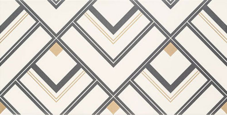 Dekor Bonella white 30.8x60.8