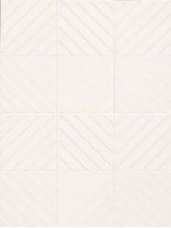 E062 4D Diagonal White 20х20