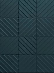 E065 4D Diagonal Deep Blue 20х20