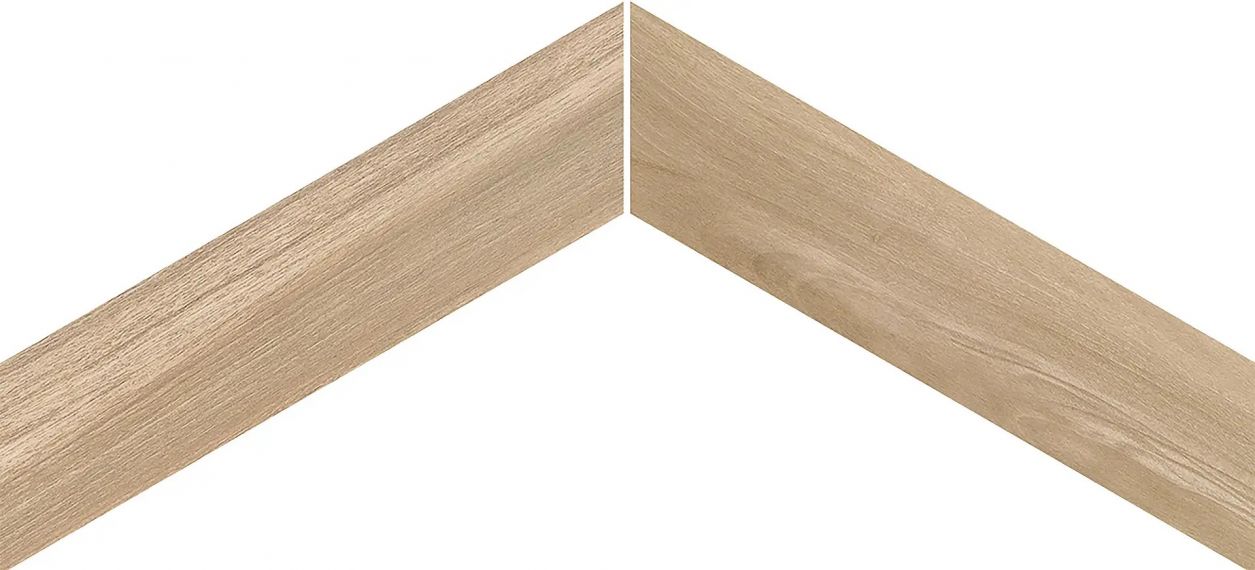 EFC0 Керамогранит SleekWood Beige Chevron 11x54
