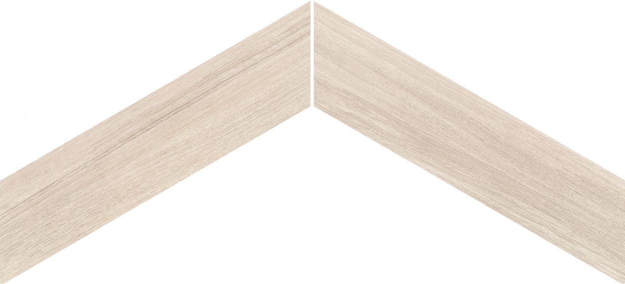 EFCY Керамогранит SleekWood White Chevron 11x54