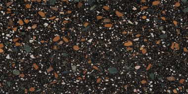 ENIND3214MT80160 Керамогранит Terrazzo Black Matt 800x1600x9