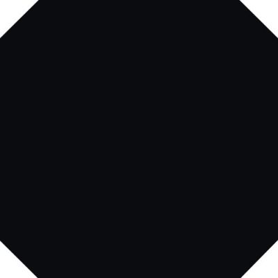 Eight Black 20x20