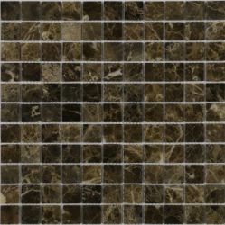 Emperador Dark POL 4.8x4.8x7 30.5x30.5