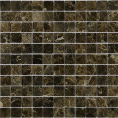 Emperador Dark POL 4.8x4.8x7 30.5x30.5