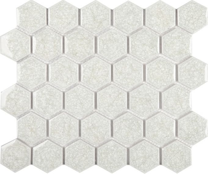 Esagono crema (50x44) 28.5x24.5x8