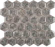 Esagono griggio (50x44) 28.5x24.5x8