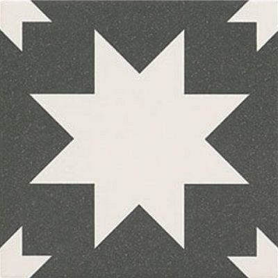 Fired Star Black Mate 20x20