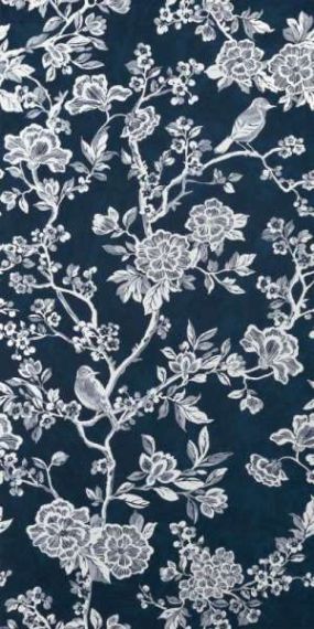 Floral Blue Ret 60x120