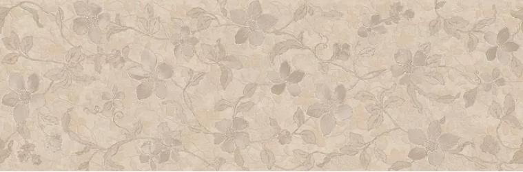 Floral Beige 30x90