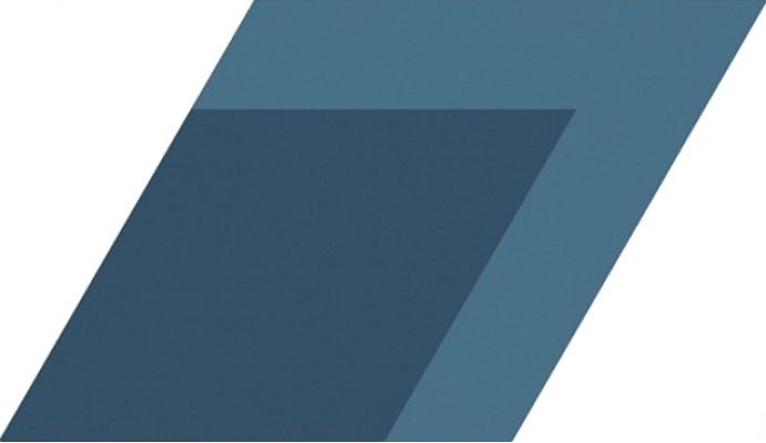 Flow Diamond Decor Blue 14x24