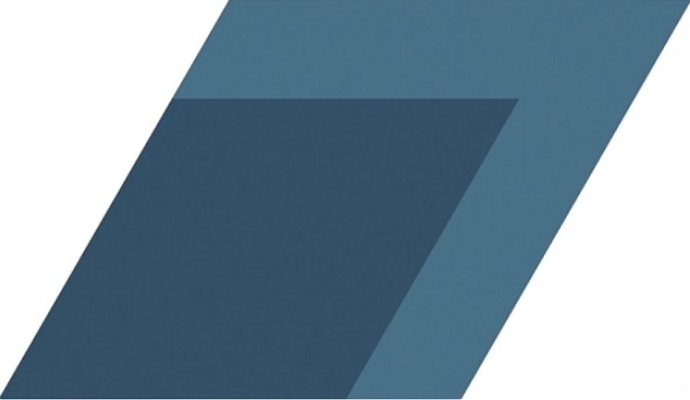 Flow Diamond Decor Blue 14x24