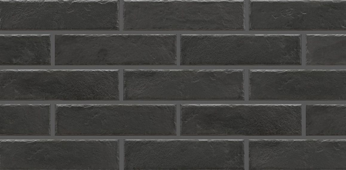 Foggia Nero структурная 6.5x24.5