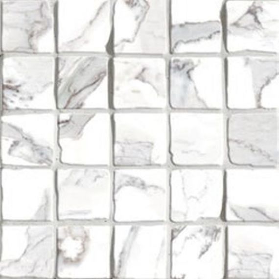 G20400 Calacatta Mosaico Lappato 30x30 (Tozz.6x6)
