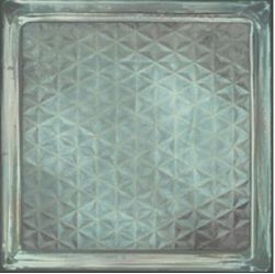 GLASS BLUE BRICK 20,1x20,1