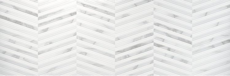 GRAZ NEWBURY WHITE SLIM RECT 30x90