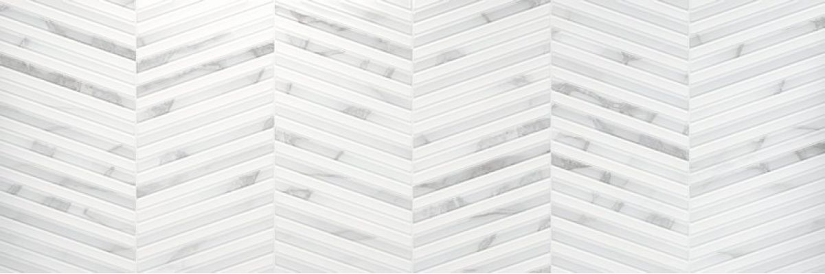 GRAZ NEWBURY WHITE SLIM RECT 30x90