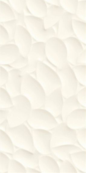 Genesis Leaf White Matt 30x60