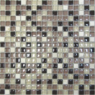 Glass Stone-12 (стекло+камень) 15*15 300*300