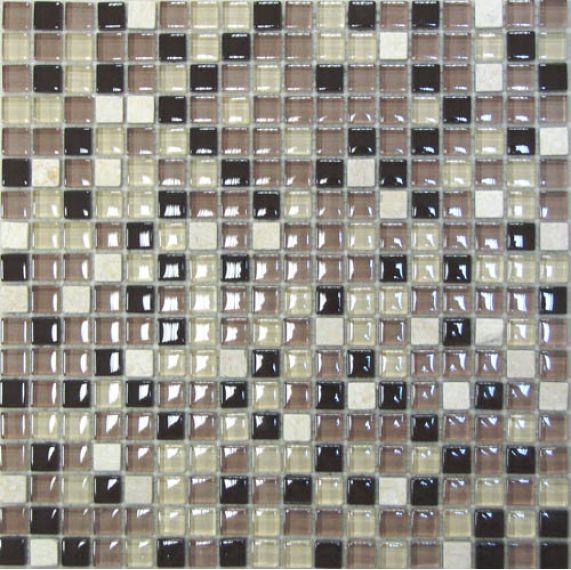 Glass Stone-12 (стекло+камень) 15*15 300*300
