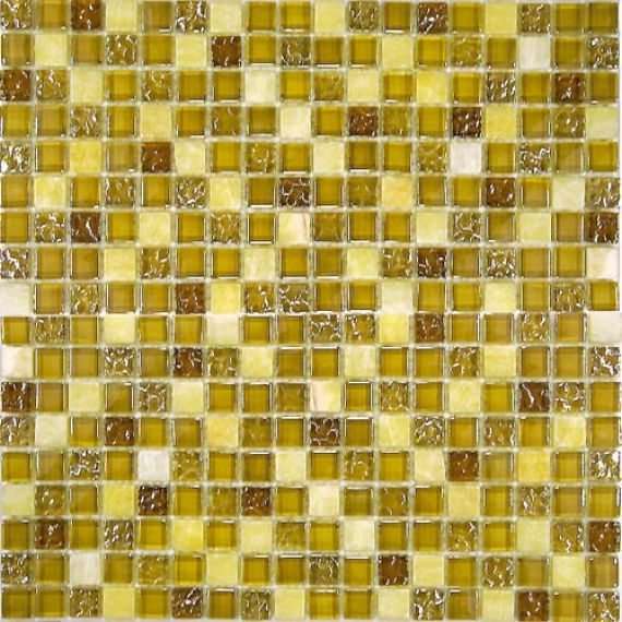 Glass Stone 1 (стекло+камень) 15*15 300*300