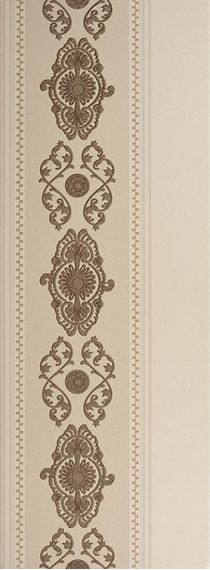 Golden Damask Line Ivory 25,3x70,6