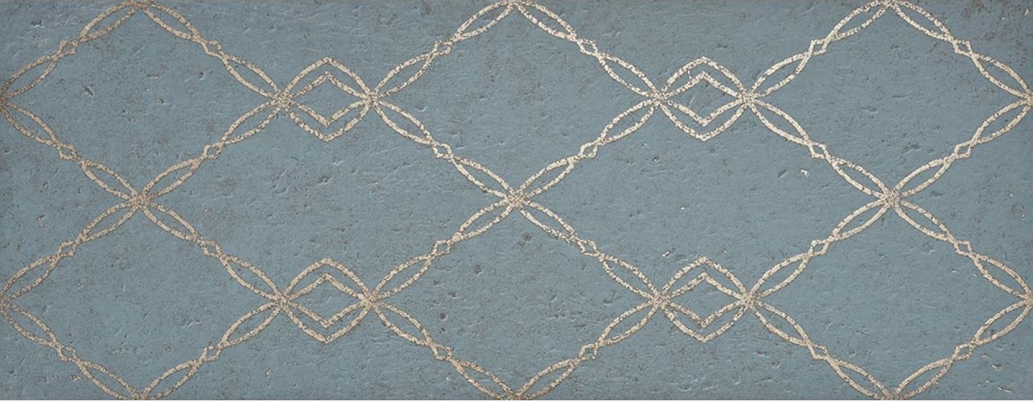Goldstone Teal Chain 35х90
