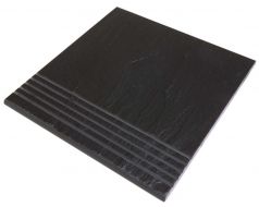 Gradino Lavagna Nera Levigato 9.5мм 30x30