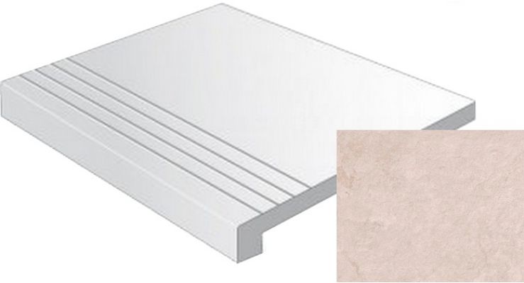 Gradone Delta Crema Antideslizante 60х60