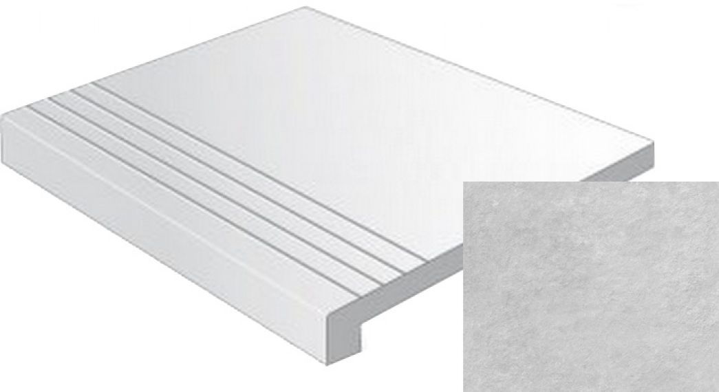 Gradone Delta Gris Antideslizante 60х60